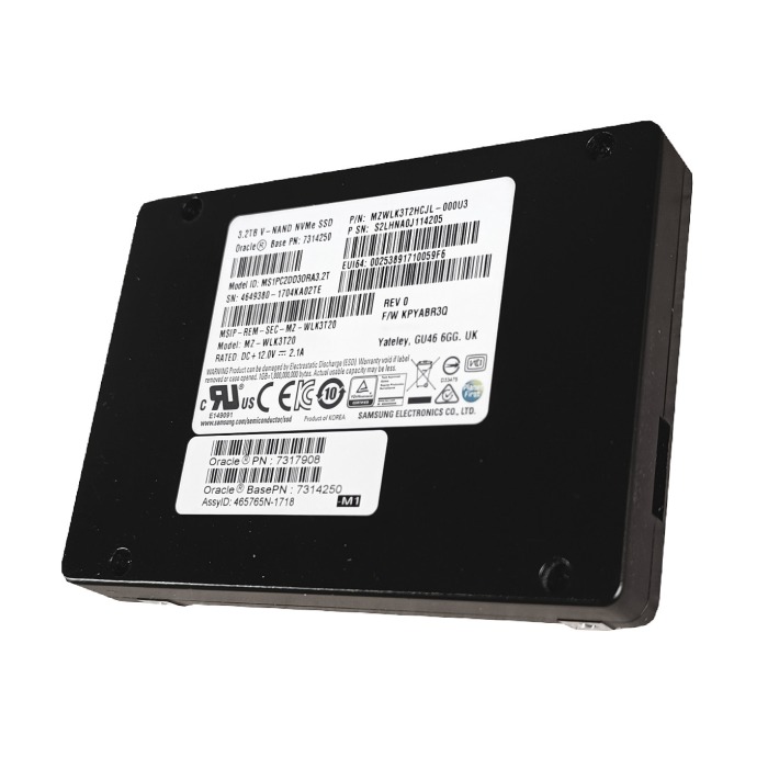 Festplatte Oracle Samsung PM1725 MZ-WLK3T20 3.2TB SSD U.2 NVMe 2.5 MU 7317908 