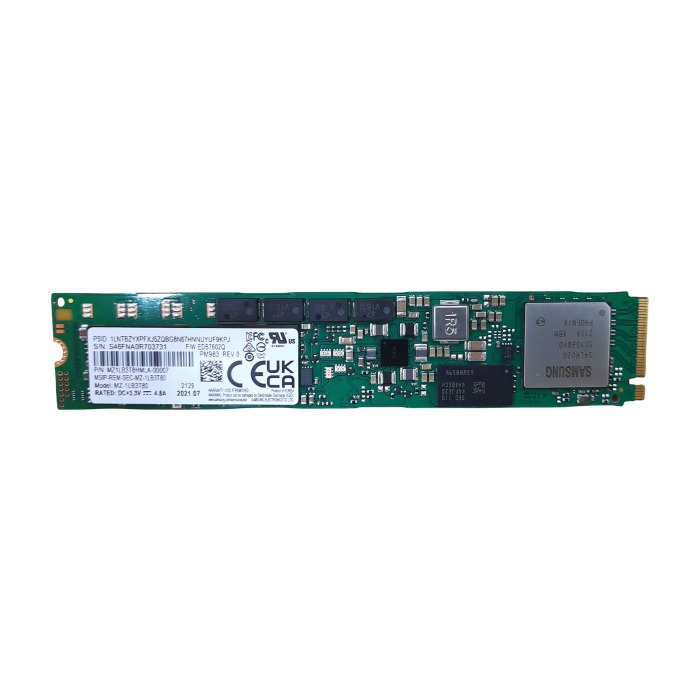 Festplatte Samsung 3.84TB SSD NVMe PCIe 3.0x4 M.2 22110 TLC MZ1LB3T8HMLA-00007