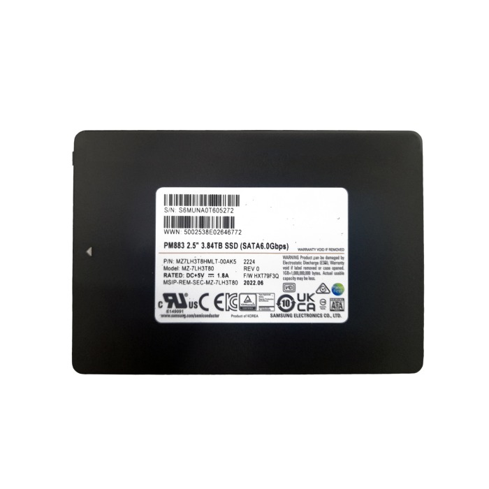 Festplatte Samsung 3.84TB SSD SATA 6G 2.5" TLC RI MZ7LH3T8HMLT-00AK5