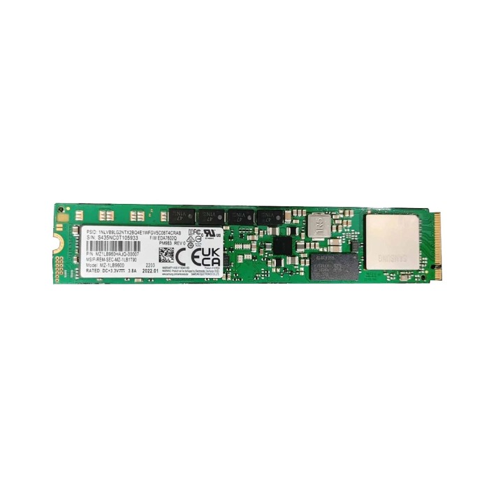 Festplatte Samsung 960GB SSD NVMe PCIe 3.0x4 M.2 22110 TLC RI 512e MZ1LB960HAJQ-00007