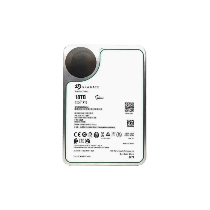 Festplatte Seagate 18TB HDD SATA 6G 3.5" 2TV103-881