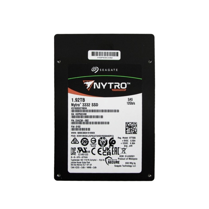 Festplatte Seagate 1.92TB SSD SAS 12G 2.5" TLC RI XS1920SE70084