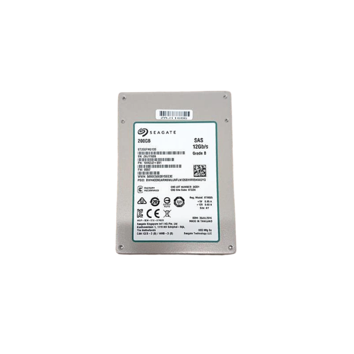 Festplatte Seagate 200GB SSD SAS 12G 2.5" eMLC WI 512 1XM2J2-891