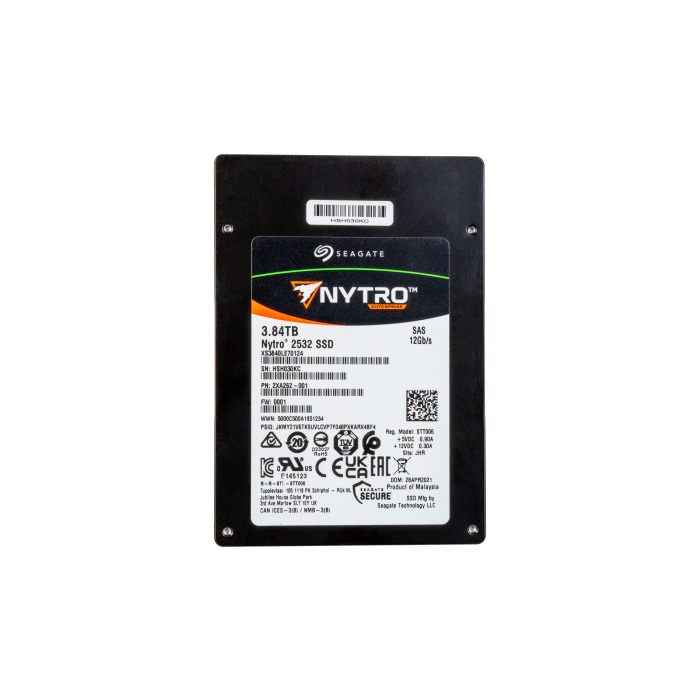 Festplatte Seagate 3.84TB SSD SAS 12G 2.5" TLC MU 2XA262-001