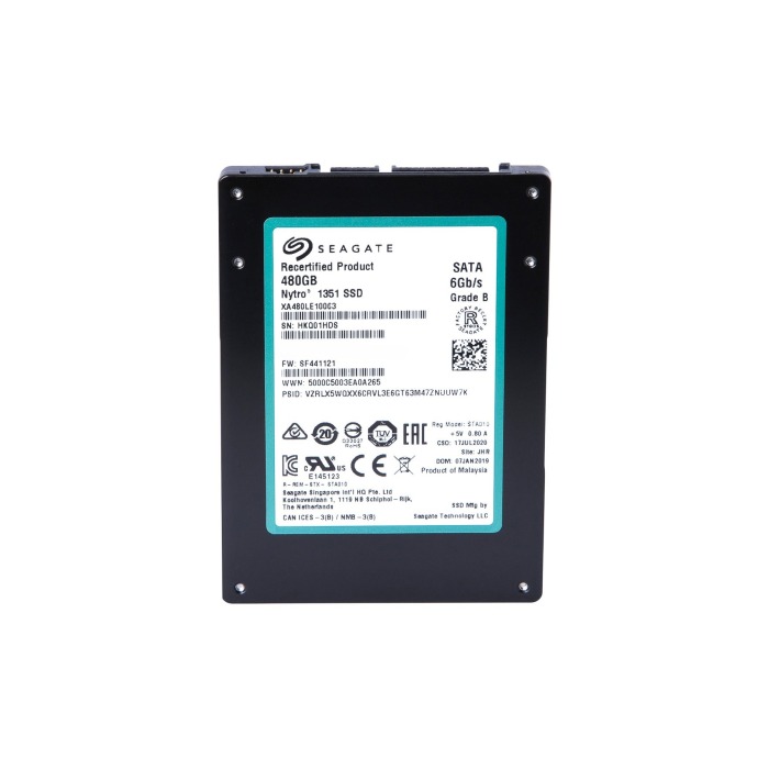 Festplatte Seagate 480GB SSD SATA 6G 2.5" 3D TLC RI 2LW100-005