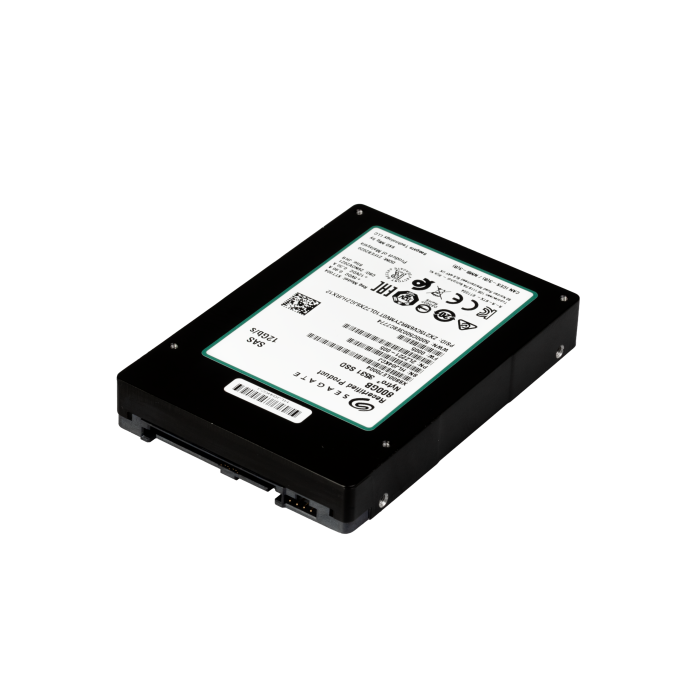 Festplatte Seagate 800GB SSD SAS 12G 2.5" TLC MU 2LZ221-005