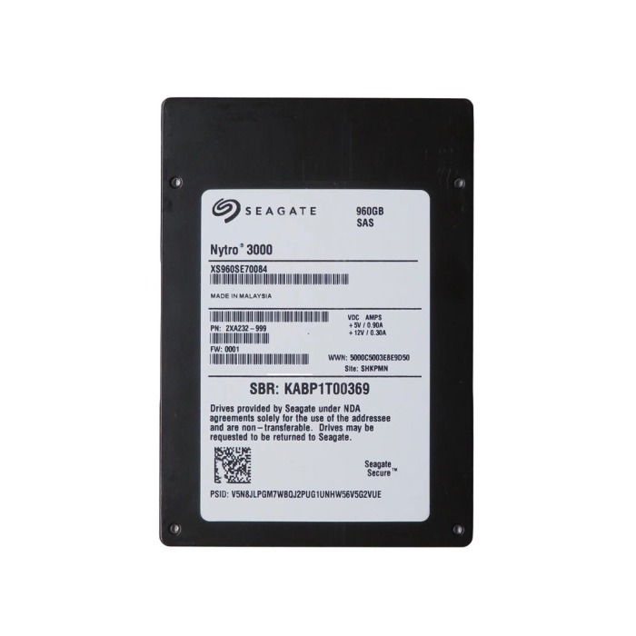 Festplatte Seagate 960GB SSD SAS 12G 2.5" TLC RI XS960SE70084