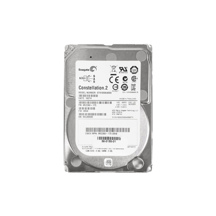 Festplatte Seagate Constellation.2 1TB 7.2K SAS 6G 2.5" 64MB 9RZ268-175