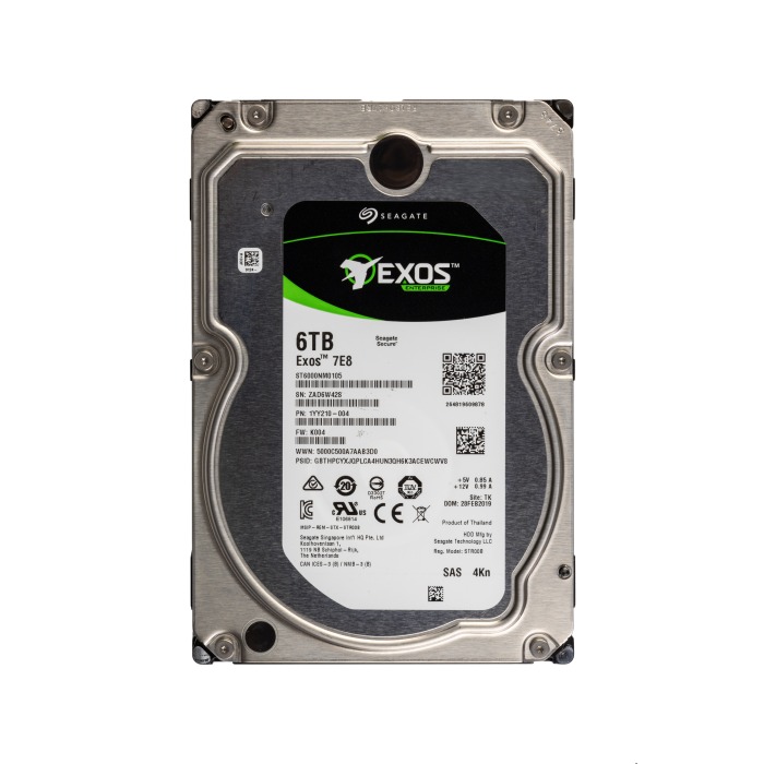 Festplatte Seagate ST6000NM0105 6TB 7.2K HDD SAS 12G 3.5" 4KN 256MB 1YY210-004