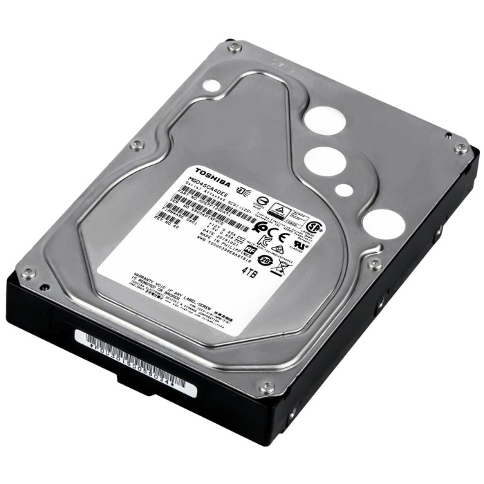Festplatte Toshiba 4TB 7.2K HDD SAS 12G 3.5" 512e 128MB MG04SCA40EE