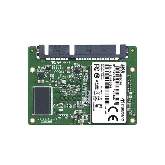 Festplatte Transcend 32GB SSD SATA 6G 2.5" Half-Slim MLC TS32GHSD370