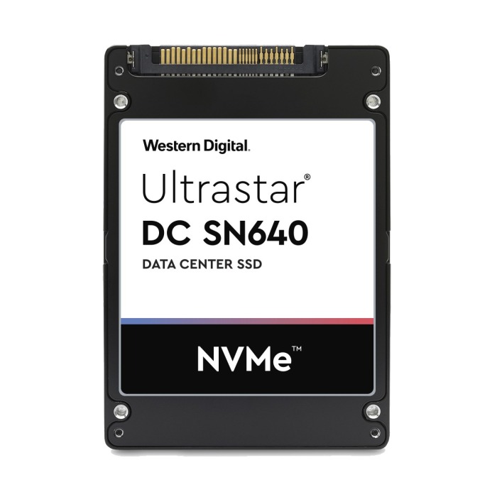 Festplatte WD 3.84TB SSD NVMe PCIe 3.0x4 U.2 2.5" TLC RI Instant Secure Erase 0TS1962