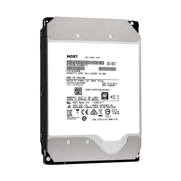 Festplatte WD Ultrastar DC HC520 12TB 7.2K HDD SAS 12G 3.5" ISE 512e 256MB 0F29530