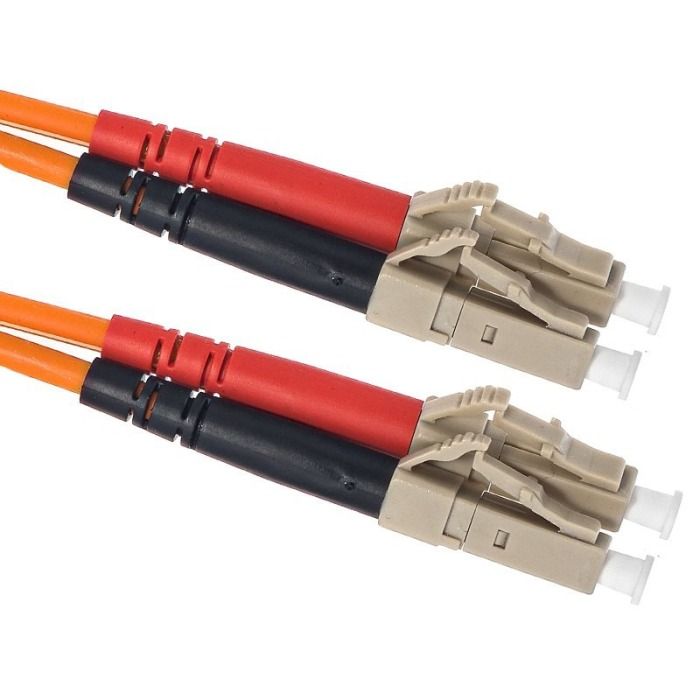 Fiber optic cable LC-LC DUPLEX 50/125 OM2 1m 5903689608862