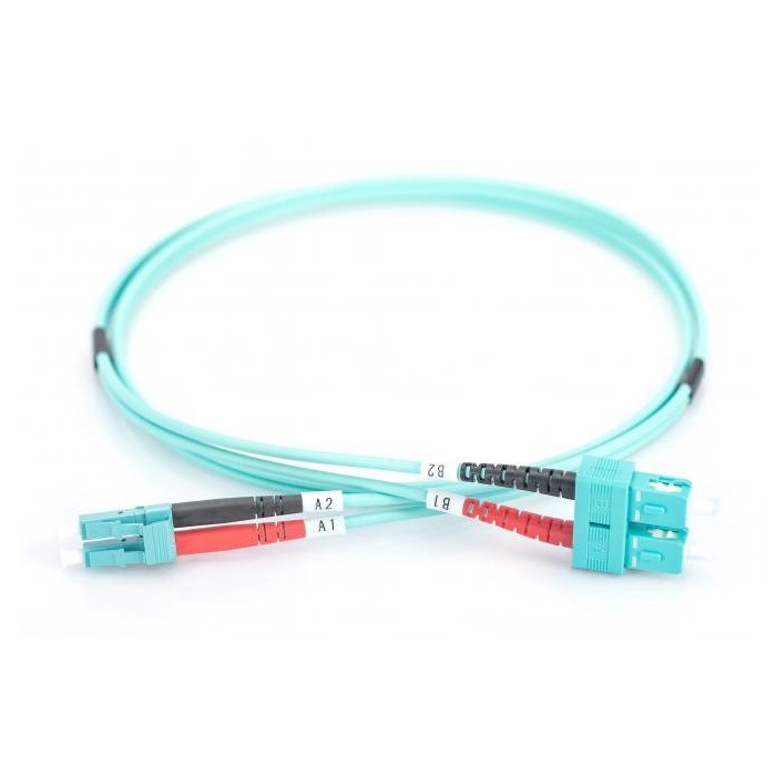 Glasfaser- optic Kabel Digitus LC/SC OM3 MM 50/125um LS0H DUPLEX 3m DK-2532-03/3