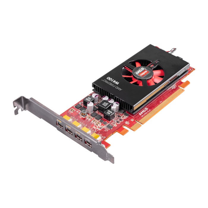 Grafikkarte Dell AMD FirePro W4100 2GB GDDR5 PCI-E 3.0 x16 50W 25D14