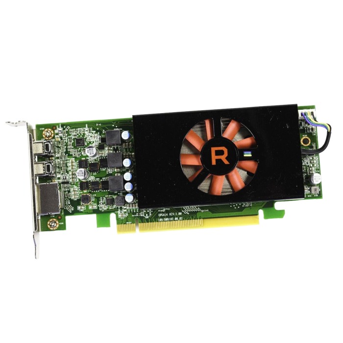 Graphics card Dell AMD Radeon RX 550 4GB GDDR5 PCI-E 3.0 x16 DisplayPort FHFL 50W NJJMW