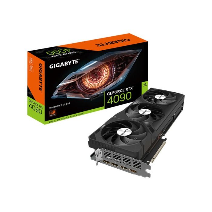 Graphics card Gigabyte GeForce RTX 4090 WINDFORCE V2 24GB GDDR6X GV-N4090WF3V2-24GD