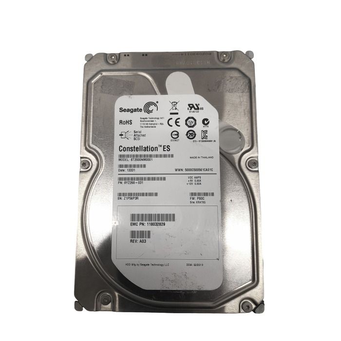 Hard drive Dell 2TB 7.2K HDD SAS 6G 3.5" 512e 64MB 9YZ268-031