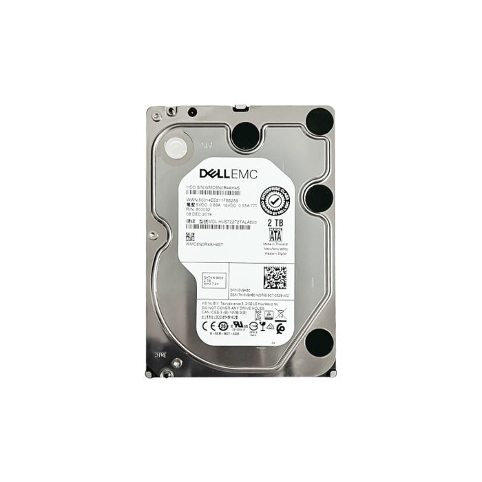 Hard drive Dell 2TB 7.2K SATA 6G 3.5" 512e 128MB V9H6C