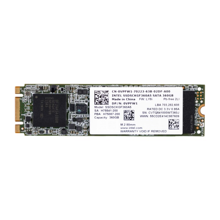 Hard drive Dell 360GB SSD mSATA 6G M.2 2280 MLC VPFW1