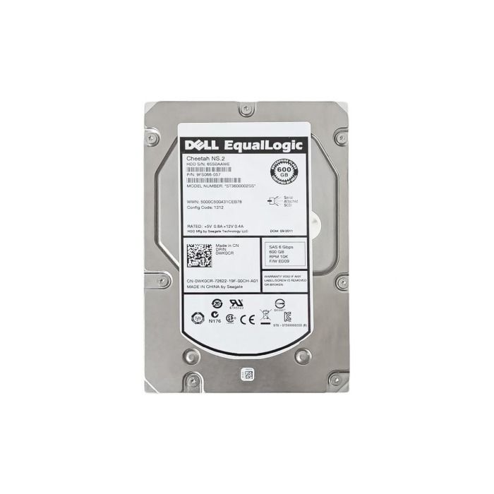 Hard drive Dell 600GB 10K SAS 6G 3.5" 512e 16MB WK0CR