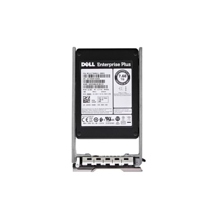 Hard drive Dell Compellent 7.68TB SSD SAS 12G 2.5" TLC RI 512e JNV25-CMP+