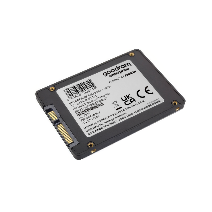 Hard drive Goodram Enterprise 1.92TB SSD SATA 2.5" RI GESD05SA00-1T9NS10B
