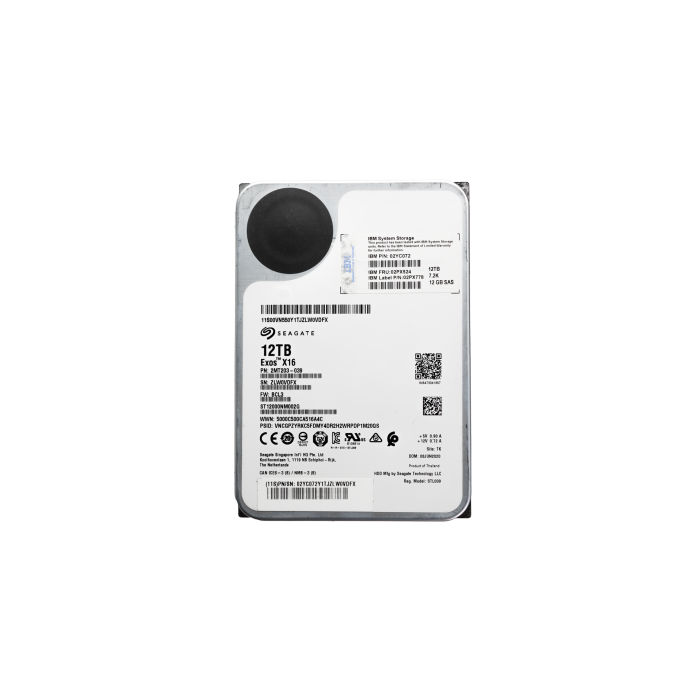 Hard drive IBM 12TB 7.2K HDD SAS 12G 3.5" 02YC072