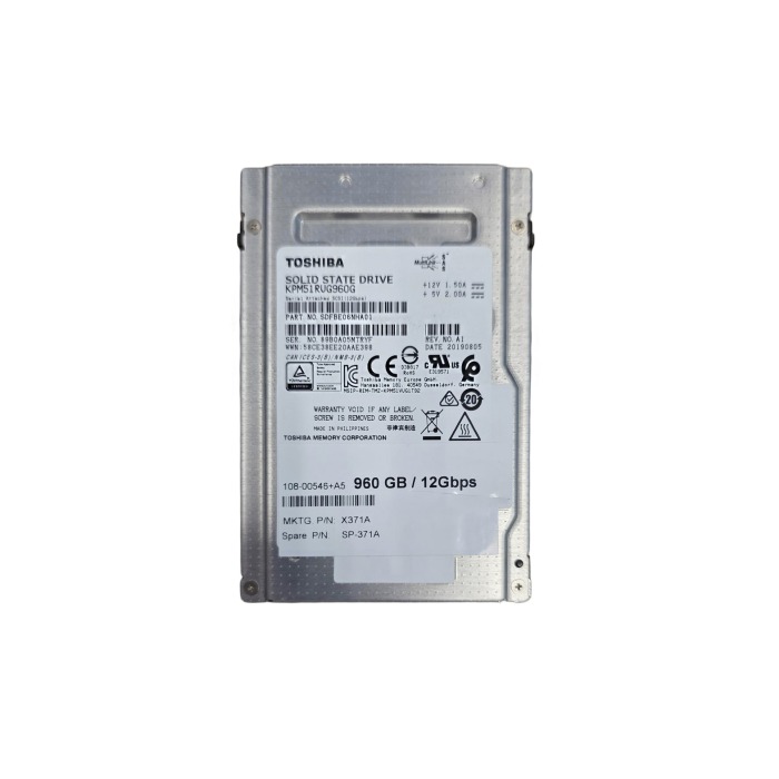 Hard drive Netapp 960GB SSD SAS 12G 2.5" TLC RI 108-00546+A5