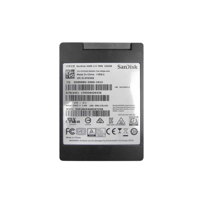 Hard drive SanDisk 256GB 2.5'' SSD SATA 0Y03K8