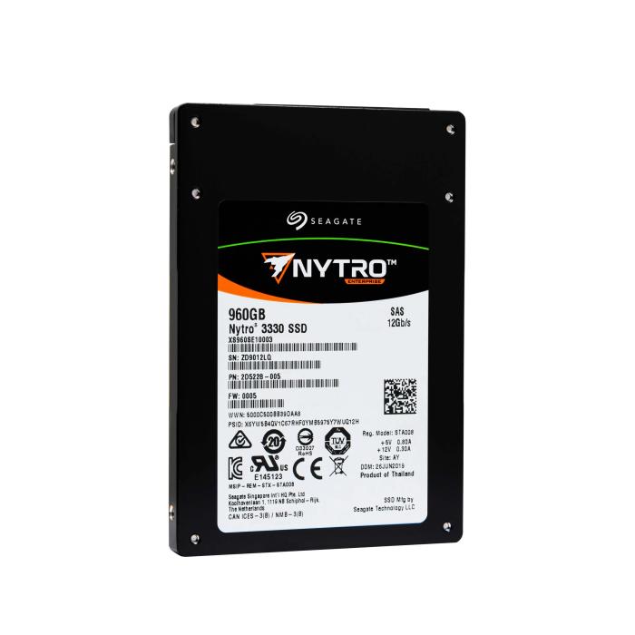 Hard drive Seagate 960GB SSD SAS 12G 2.5" TLC RI XS960SE10003