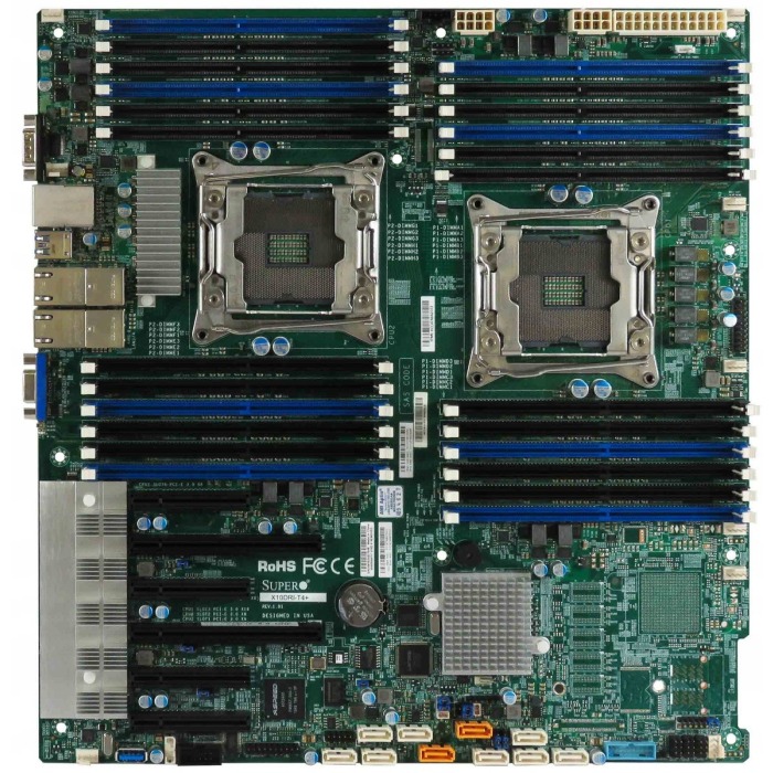 Hauptplatine Supermicro 24x DIMM Dual Sockel R3 X10DRI-T4+