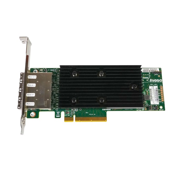 HBA Card LSI SAS9305-16e Adapter 12Gb SAS PCIe 3.0x8 03-25704-02007