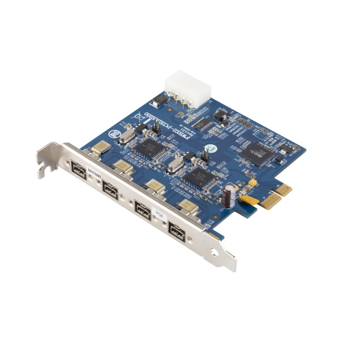 Karte 4x IEEE 1394b FireWire 800 PCI Express FWBX2-PCIE1XE220