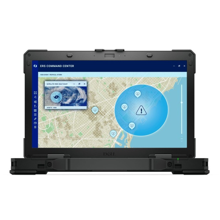 Laptop Dell Pro Rugged 14" RB14250 mit Intel Core Ultra 5 135U, 16GB RAM DDR5, 512GB NVMe SSD, Wi-Fi 6E, Windows 11 Pro