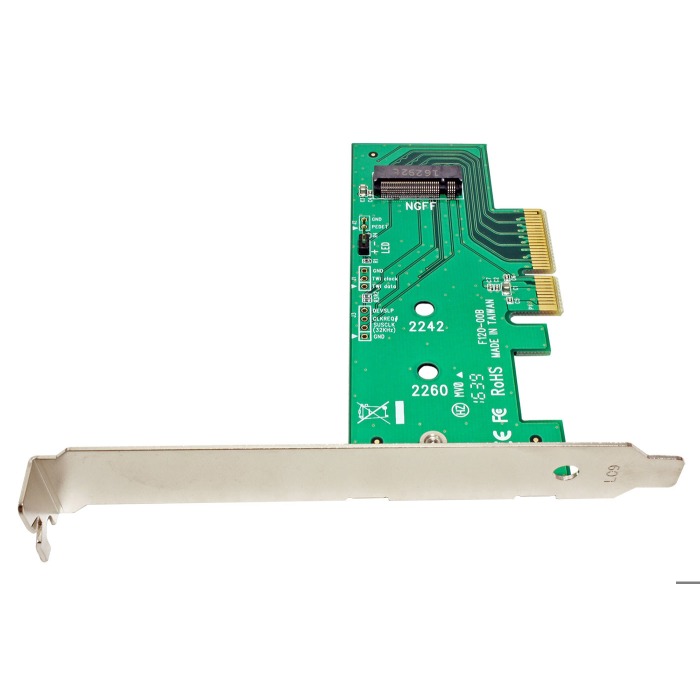 M.2 Festplatte adapter Ableconn PCI-e x4 F120-00B