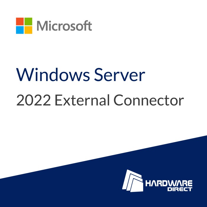Microsoft Windows Server 2022 Außen Stecker Lizenz