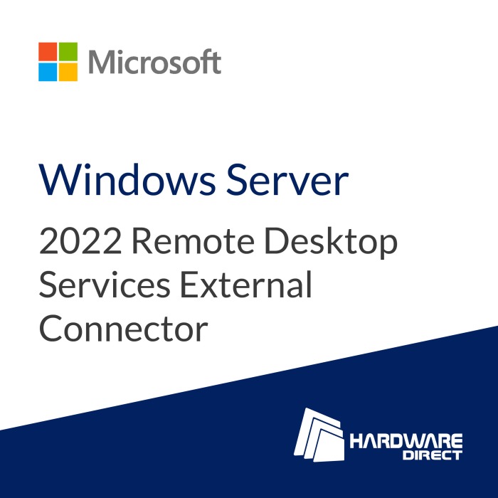 Microsoft Windows Server 2022 Remote Desktop Dienstleistungen Außen Stecker Lizenz