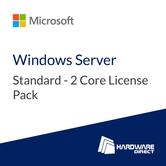Microsoft Windows Server 2022 Standard - 2 Core Lizenz Pack