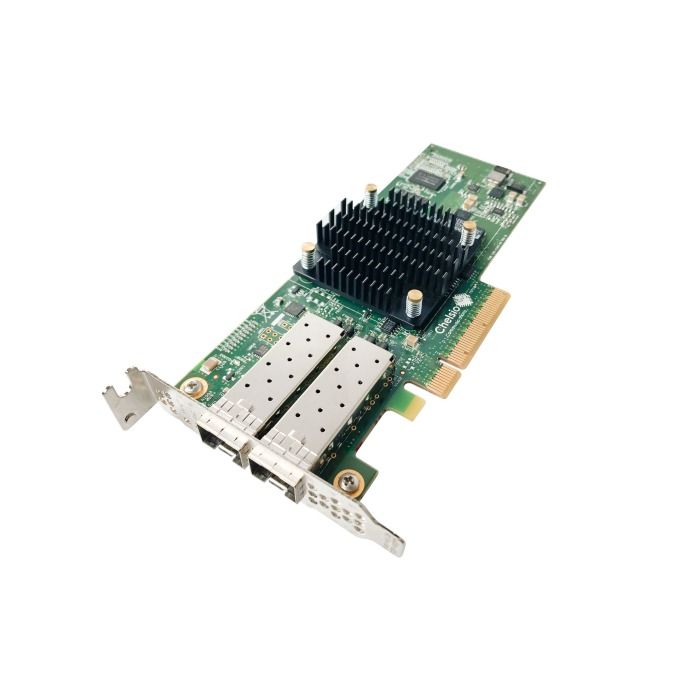 Network card Dell Chelsio T520-CR 2x10GbE SFP+ PCIe 3.0x8 Adapter JF0FV