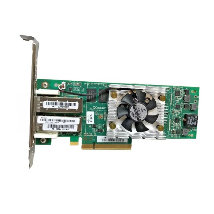 Network interface card Cisco QLogic QLE2672 2x16Gb FC PCIe 3.0 x8 ADAPTER HD8310405-42