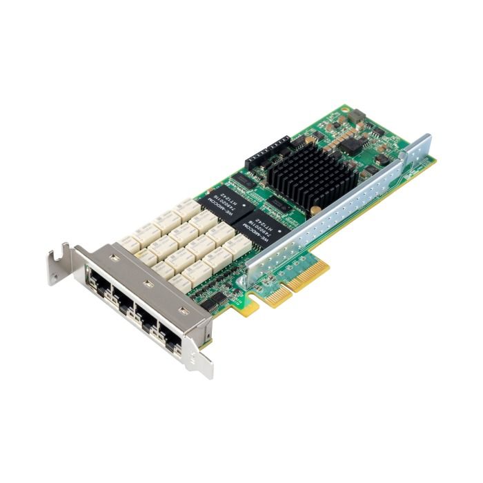Network interface card Dell Silicom i350 AM4 4x1GbE RJ45 PCIe 2.1 x4 1FT3W