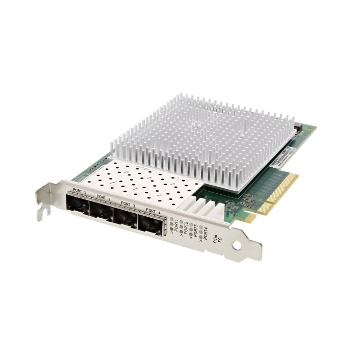 Network interface card Qlogic QLE2694-T 4x16Gb FC PCIe 3.0 HBA W1MVN