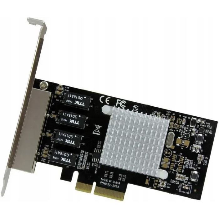 Network interface card StarTech 4x1GbE RJ45 ST4000SPEXI