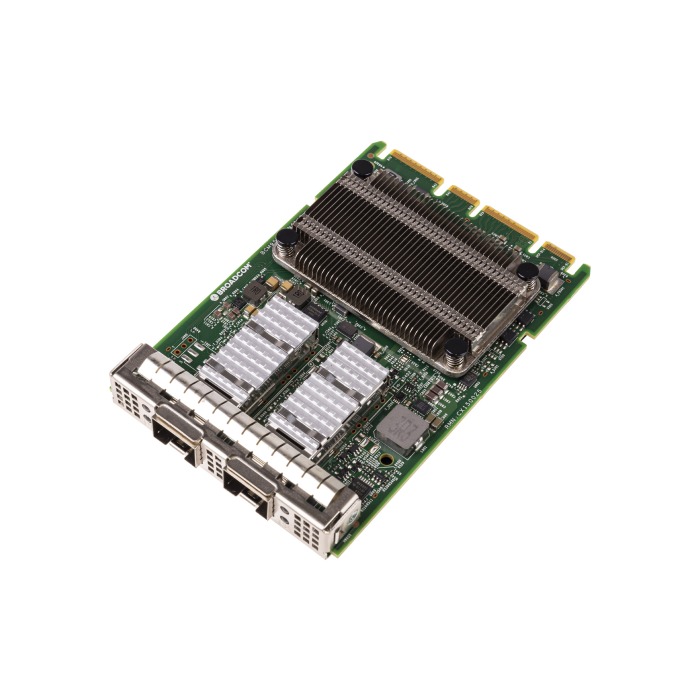 Netzwerkkarte Dell Broadcom BCM57414 2x10/25GbE SFP28 PCIe 3.0 OCP NHN45