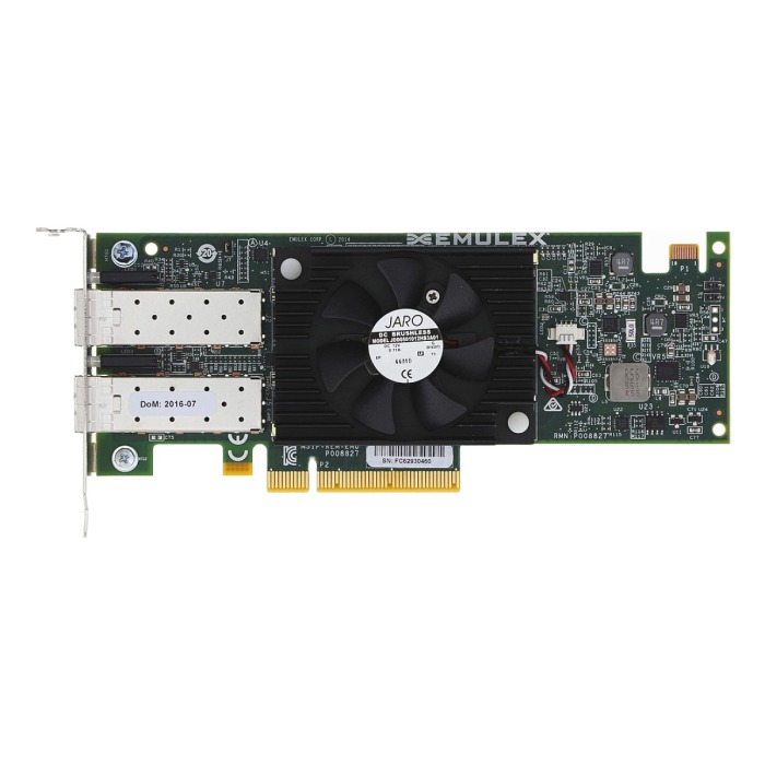 Netzwerkkarte Dell Emulex OneConnect 2x10GbE SFP+ PCIe 3.0x8 7NVY2
