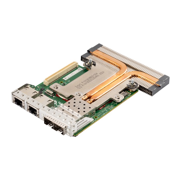 Netzwerkkarte Intel X520/i350 2x10GbE SFP+ 2x1GbE RJ45 PCIe 2.0 NDC C63DV