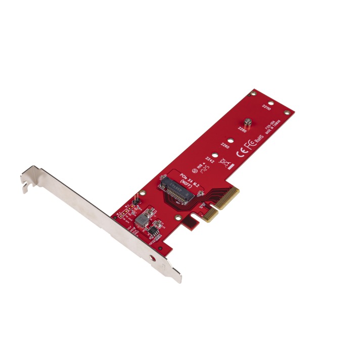 NVMe Karte auf M.2 Festplatte PCIe 3.0 x4 F129-00A