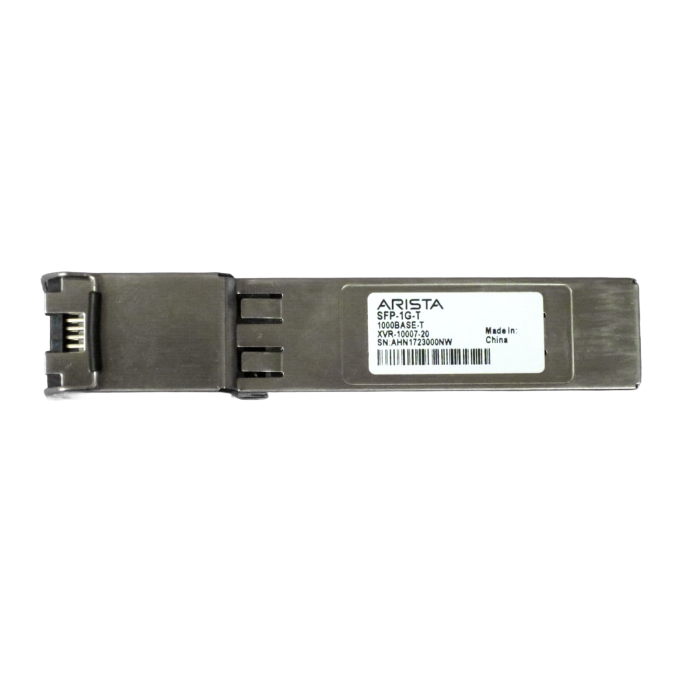 Optical transceiver Arista 1Gb/s SFP RJ45 100m XVR-10007-20